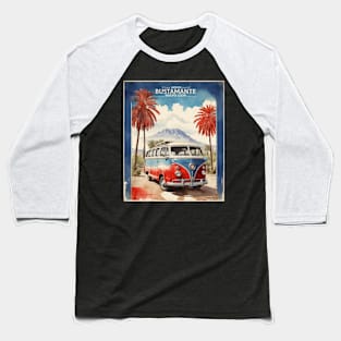 Bustamante Nuevo Leon Mexico Vintage Tourism Travel Baseball T-Shirt